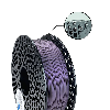 Filamento PLA Pearl Purple - 1.75mm, 1000g