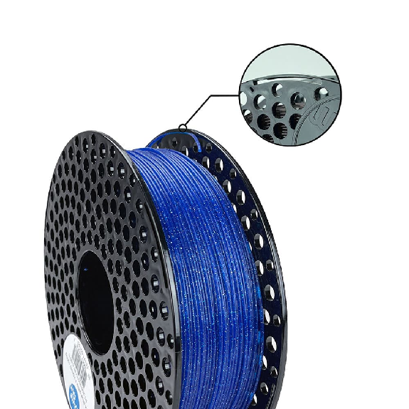 Filamento PLA Glitter Blue - 1.75mm, 1000g-Leggi tutto