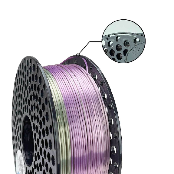 Filamento PLA Silk Rainbow Lavender - 1.75mm, 1000g-Leggi tutto