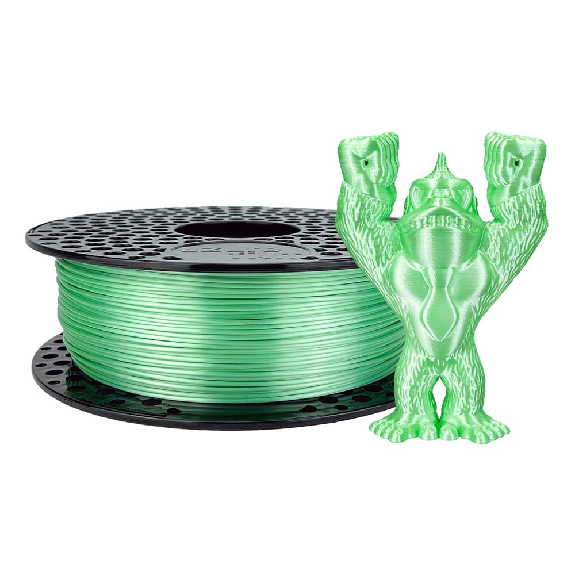 PLA Silk filament Aquamarine - 1.75mm, 1000g-Leer más