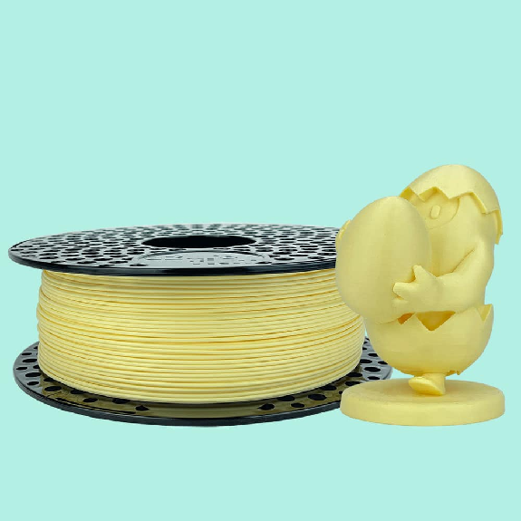 PLA Pastel filament Banana Yellow - 1.75mm, 1000g-Leer más