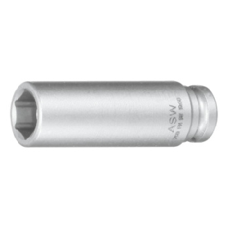 Dado ASW, 7 mm, accionamiento 1/4" con imán elevador, longitud 45 mm-Leer más