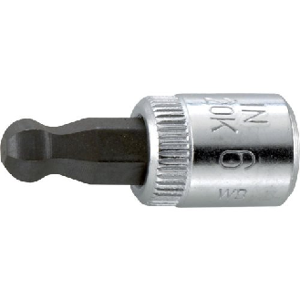 Schraubendrehereinsatz 1/4" Innensechskant mit Kugelkopf 6x28mm Gedore-Beschreibung lesen