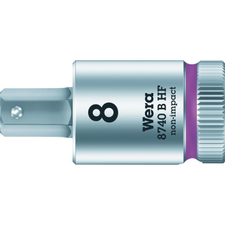 Schraubendrehereinsatz 3/8" Innensechskant mit Haltefunktion 8x38,5mm Wera-Beschreibung lesen