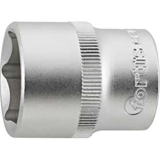 Steckschl.-Einsatz 1/2" 24mm 6kt. FORTIS-Beschreibung lesen