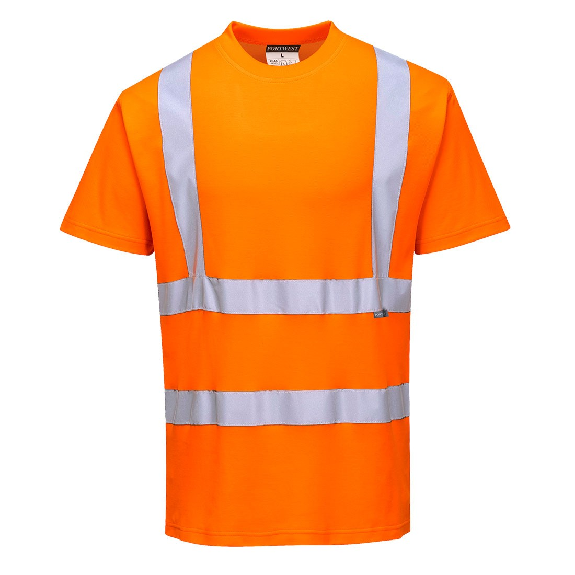 Portwest - T-shirt HV manches courtes Coton Comfort - S170-Lire la description