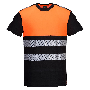 Portwest - Tee-shirt manches courtes haute visibilité PW3