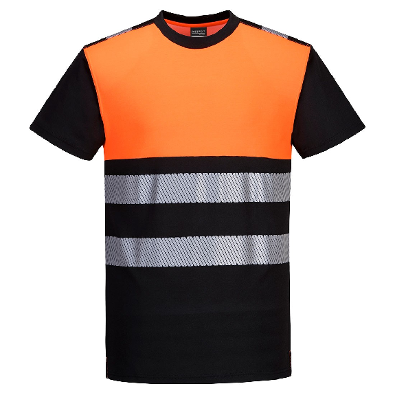 Portwest - Tee-shirt manches courtes haute visibilité PW3 Portwest - Tee-shirt manches courtes haute visibilité PW3-Lire la description