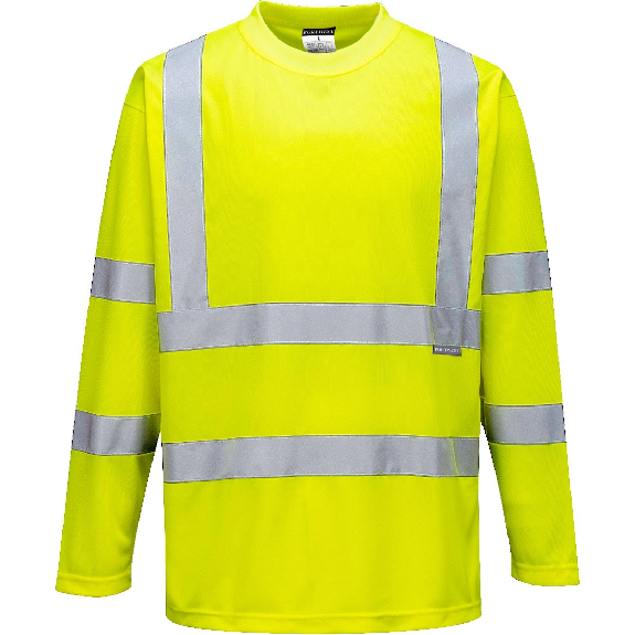 Portwest - T-shirt manches longues HV - S178 Portwest - T-shirt manches longues HV - S178-Lire la description