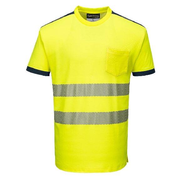 Portwest - T-Shirt PW3 HV - T181 Portwest - T-Shirt PW3 HV - T181-Lire la description