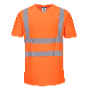 Portwest - Tee-shirt col en V avec empiècements latéraux en maille aérée