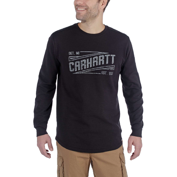 Carhartt - Tee-shirt manches longues avec logo Vintage Carhartt - Tee-shirt manches longues avec logo Vintage-Lire la description