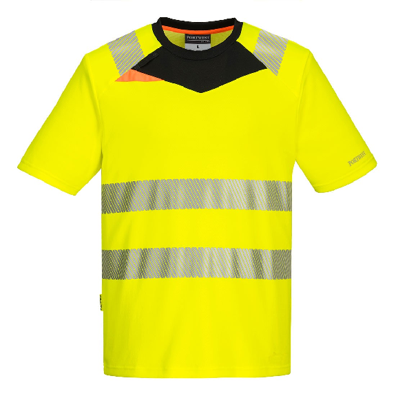 Portwest - Tee-shirt manches courtes haute visibilité DX4-Lire la description