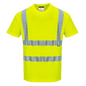 Portwest - T-shirt HV manches courtes Coton Comfort - S170-Lire la description