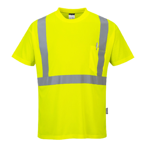 Portwest - T-Shirt HV Pocket - S190-Lire la description