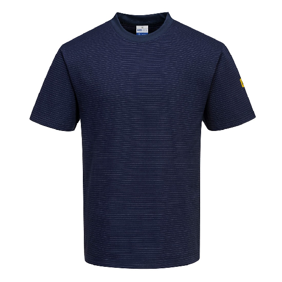 Portwest - T-Shirt antistatique ESD - AS20 Portwest - T-Shirt antistatique ESD - AS20-Lire la description