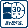 Kit di avviamento batteria 18V con caricatore rapido Kit di avviamento batteria 18V con caricatore rapido