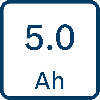 Akku Starter-Set: 2 x GBA 18 Volt, 5.0 Ah und GAL 1880 CV