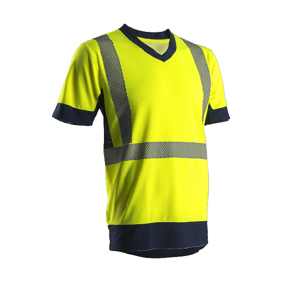 Coverguard - Tee-shirt HV jaune KYRIO classe 2 Coverguard - Tee-shirt HV jaune KYRIO classe 2-Lire la description