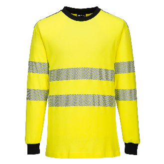 Portwest - Tee-shirt haute visibilité anti-feu manches longues WX3-Lire la description