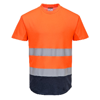 Portwest - T-shirt Mesh bicolore HV - C395-Lire la description
