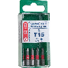 Boite de 5 embouts de vissage T-STAR PLUS  - Taille: T15