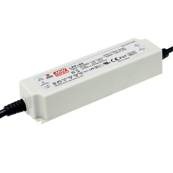 Alimentatore LED Mean Well LPF-40-54 da 40W con uscita di tensione e corrente costante Alimentatore LED Mean Well LPF-40-54 da 40W con uscita di tensione e corrente costante-Leggi tutto