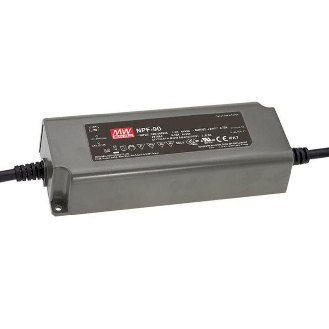 Alimentatore LED Mean Well NPF-90-24EU da 90 W con protezione IP67 e garanzia di 5 anni-Leggi tutto