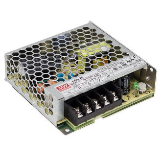 Alimentatore Mean Well LRS-75-12 75W in scatola con garanzia di 3 anni-Leggi tutto