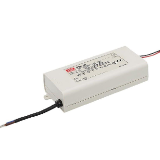 Alimentatore LED Mean Well PCD-40-350B 40W - Corrente costante, Dimmerabile Triac, IP42, Garanzia 3 anni-Leggi tutto