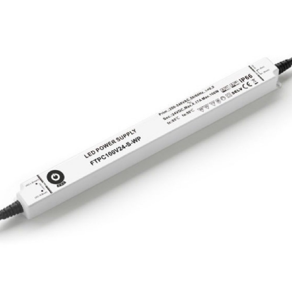 Alimentatore LED FTPC100V-S-WP Series di POS Power - Compatto e Impermeabile-Leggi tutto