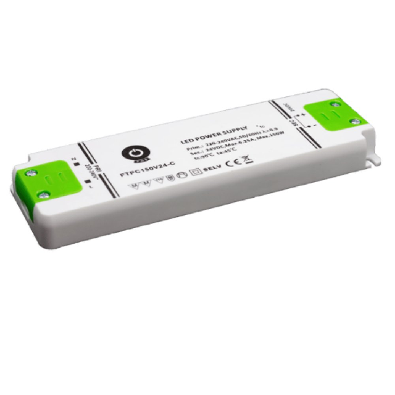 Alimentatore LED POS Power FTPC150V-C 150W, Uscita a Tensione Costante, Ampio Intervallo di Tensione in Ingresso, Design Ultra-Sottile-Leggi tutto