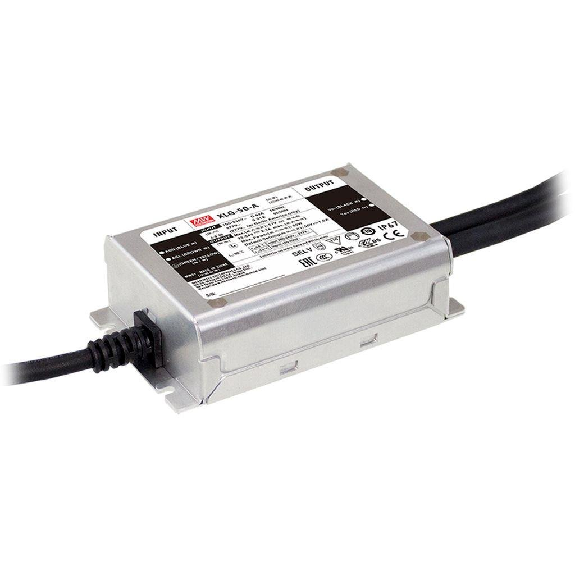 Alimentatore LED Mean Well XLG-50-A da 50W con uscita di corrente costante e potenza costante-Leggi tutto