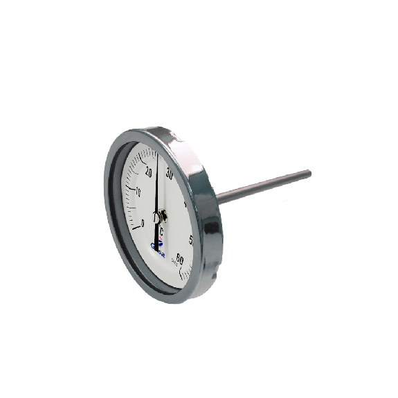 THERMOMÈTRE À CADRAN BIMÉTALLIQUE EN ACIER INOXYDABLE D01-Leggi tutto