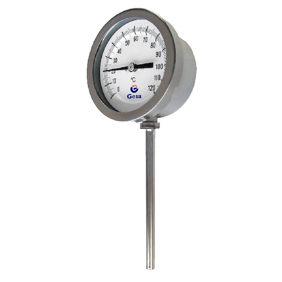 TERMÓMETRO DE DIAL BIMETÁLICO EN ACERO INOXIDABLE D01-Leer más