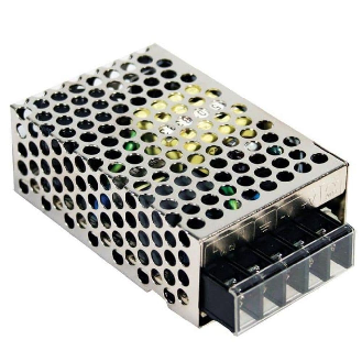 Alimentatore di potenza Mean Well RS-25-48 25W AC/DC chiuso per automazione-Leggi tutto