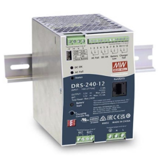 Caricabatterie e DC UPS DRS-240-24  240W 90~305VAC-Leggi tutto