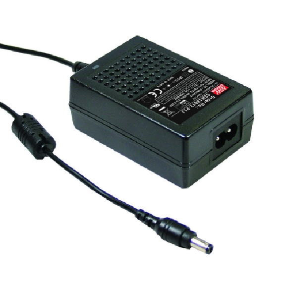 Alimentatore da tavolo di grado medico Mean Well GSM18B12-P1J da 18W con bassa corrente di dispersione-Leggi tutto