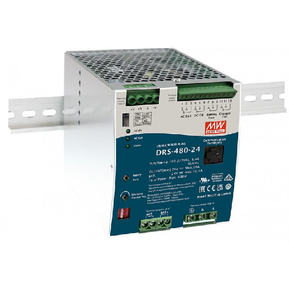 Caricabatterie e DC UPS DRS-480-48  480W 90~305VAC-Leggi tutto