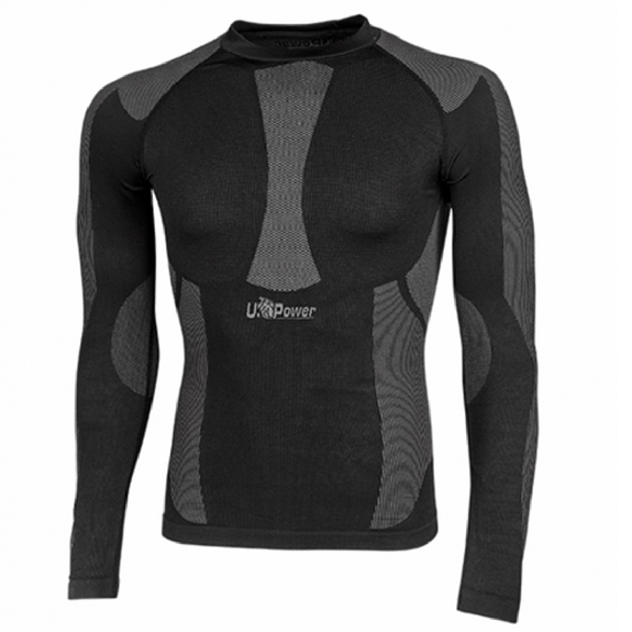 U-Power - Maillot de corps thermique Slim noir CURMA-Lire la description