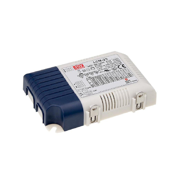 Fuente de alimentación LED MeanWell LCM-25DA de 25W con corrección activa del factor de potencia y atenuación DALI-Leer más