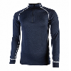 U-Power - Maillot de corps bleu foncé semi-zippé MAKALU