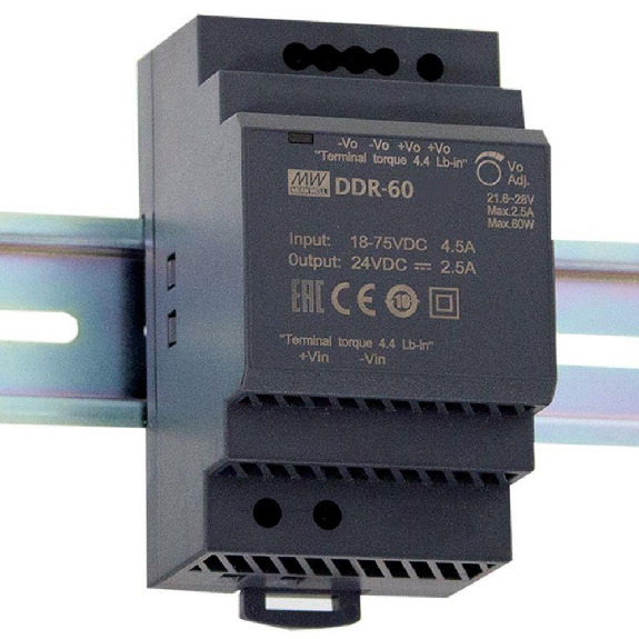 Din Din DDR-60-12 60W Guide Alimentation Guide-Beschreibung lesen