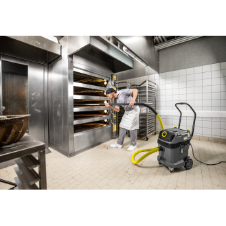 Aspirateur eau et poussières 1380 W pour boulangerie-Lire la description