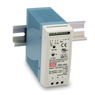 Caricabatterie e DC UPS DRC-40A  W 90~264VAC-Leggi tutto