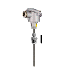 SONDA DE TEMPERATURA PT100 (RTD) CABEZAL CON CONEXIÓN ELÉCTRICA SENCILLA Y CONEXIÓN DESLIZANTE SONDA DE TEMPERATURA PT100 (RTD) CABEZAL CON CONEXIÓN ELÉCTRICA SENCILLA Y CONEXIÓN DESLIZANTE