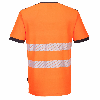 Portwest - Tee-shirt manches courtes avec col en V haute visibilité PW3