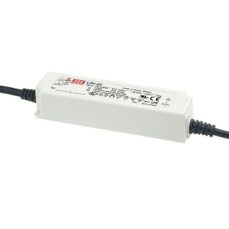 Alimentatore LED Mean Well LPF-25-24 da 25W con doppia modalità di uscita e protezione IP67-Leggi tutto