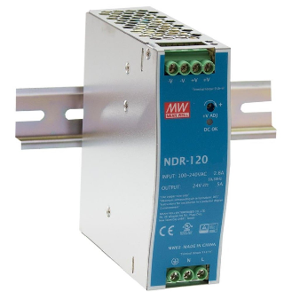 Mean Well DIN-ED-10 120W Guida DIN Powers per il controllo industriale e l'automazione-Leggi tutto