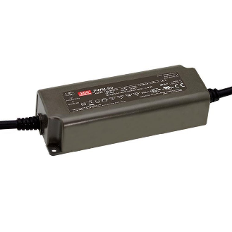 Alimentatore LED Mean Well PWM-60-12 - 60W, tensione costante, IP67, garanzia quinquennale-Leggi tutto